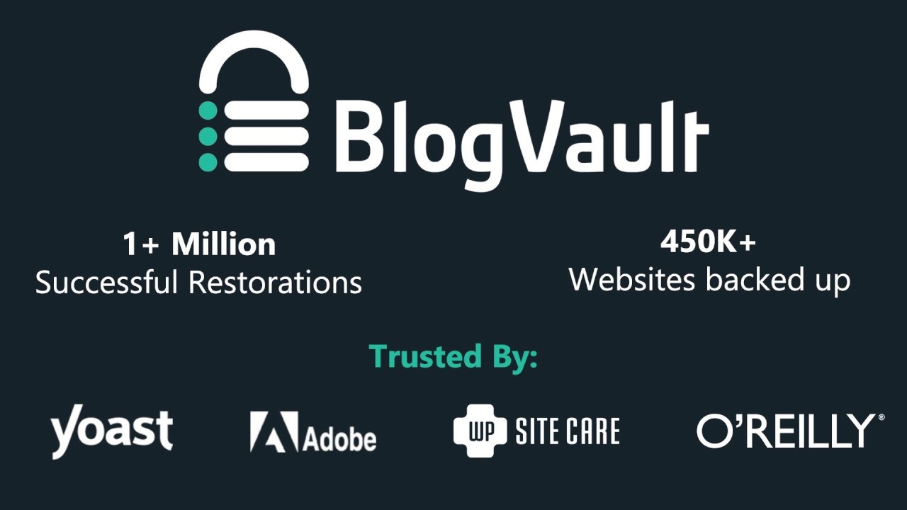 Best WordPress Backup Plugin BlogVault