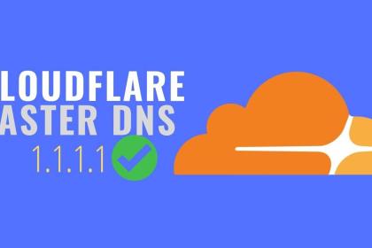 Speed Up - Faster Browsing Cloudflare DNS 1.1.1.1