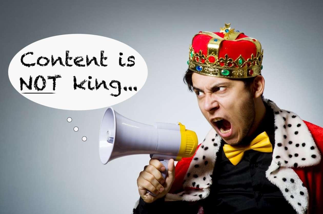 Content is not king - SEO and digital marketing