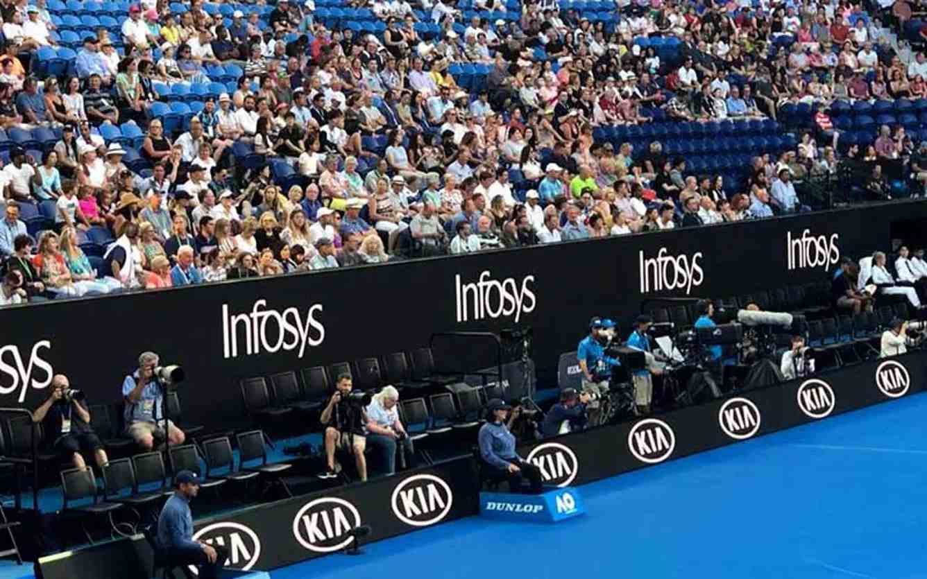 Tech News - infosys tennis Australia partner