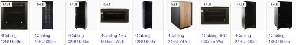 4Cabling server racks Network Cabinets