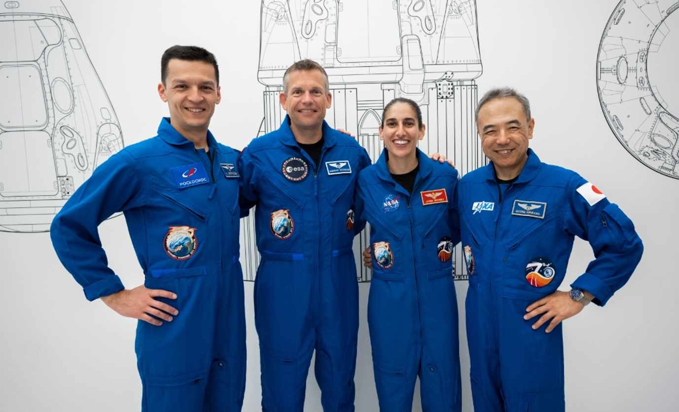 International Astronauts Arrive for SpaceX Crew-7 Mission to ISS