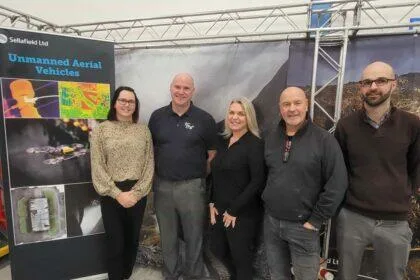 Drone specialists visit Cumbria nuclear team