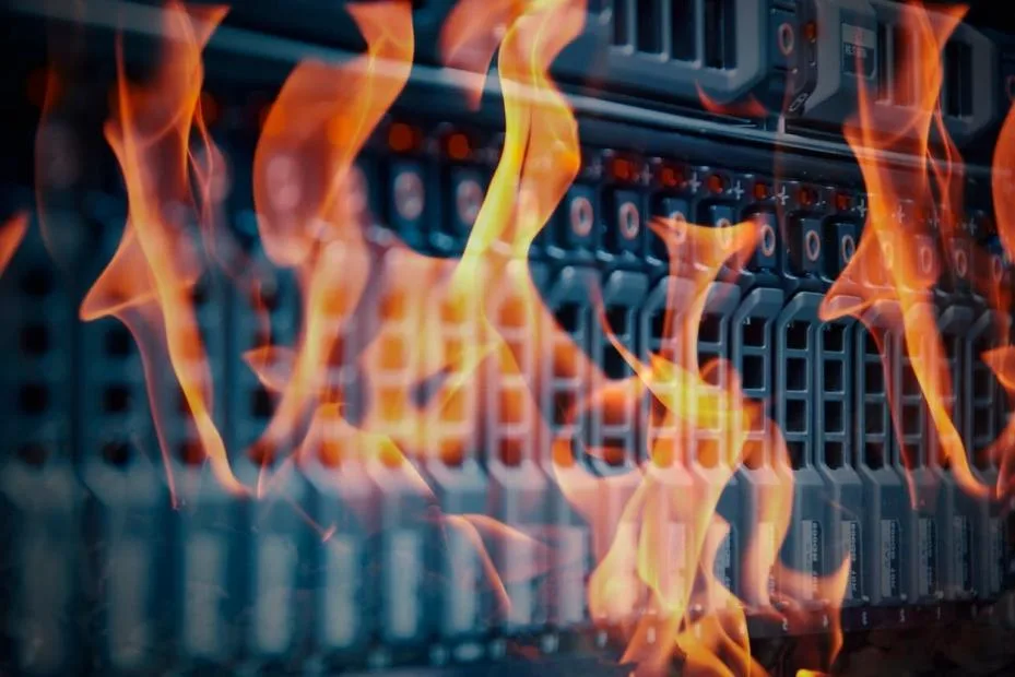 Google Data Centre Explosion