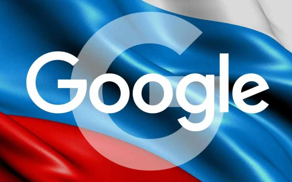 Russia Fine Google