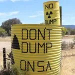 Nuclear waste dump SA