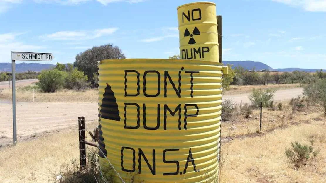 Nuclear waste dump SA