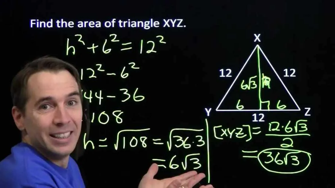 Area of a triangle